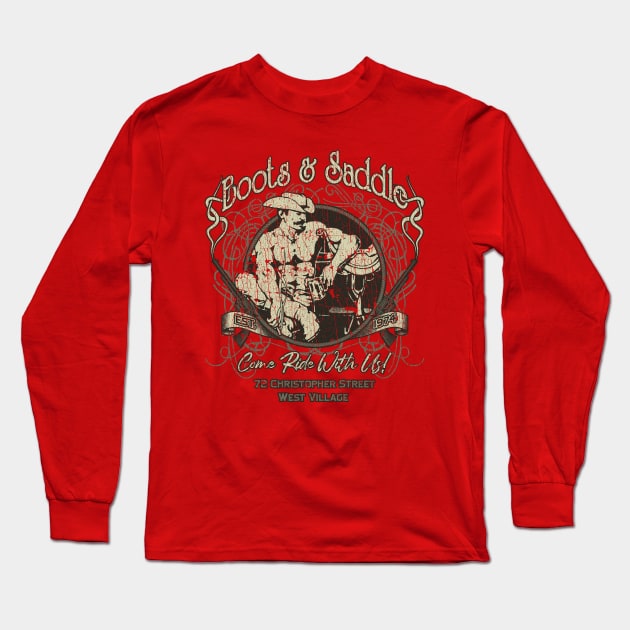 Boots & Saddle NYC Long Sleeve T-Shirt by JCD666